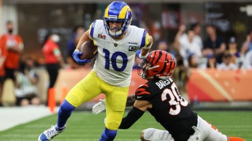 Cooper Kupp at the 2022 Super Bowl against the Bengals