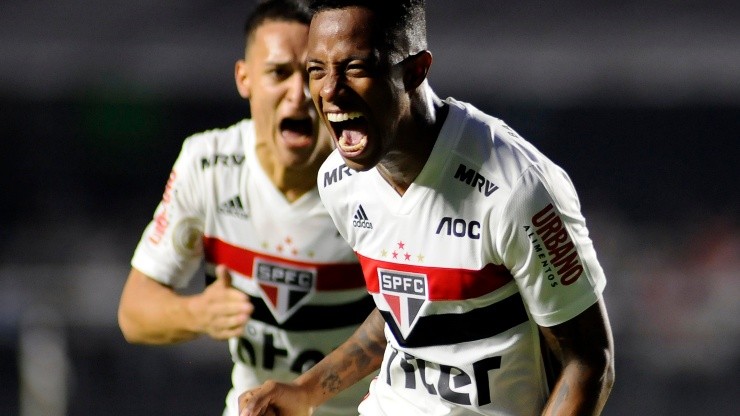 São Paulo negocia Tchê Tchê com o Santos (Foto: Alan  Morici/AGIF)