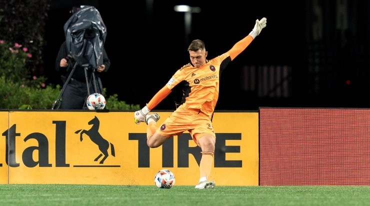 Gabriel Slonina (Photo by Andrew Katsampes/ISI Photos/Getty Images)