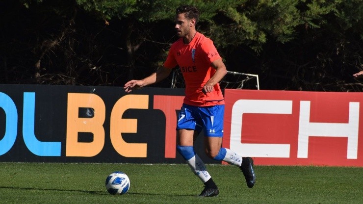 Lucas Melano anotó el único tanto de los Cruzados | Foto: Universidad Católica Twitter 