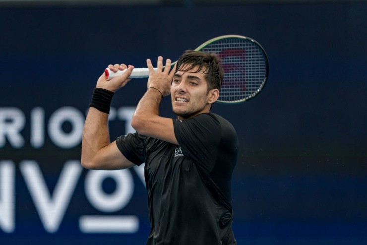 Cristian Garín no ha tenido un buen inicio de temporada | Foto: Getty Images 