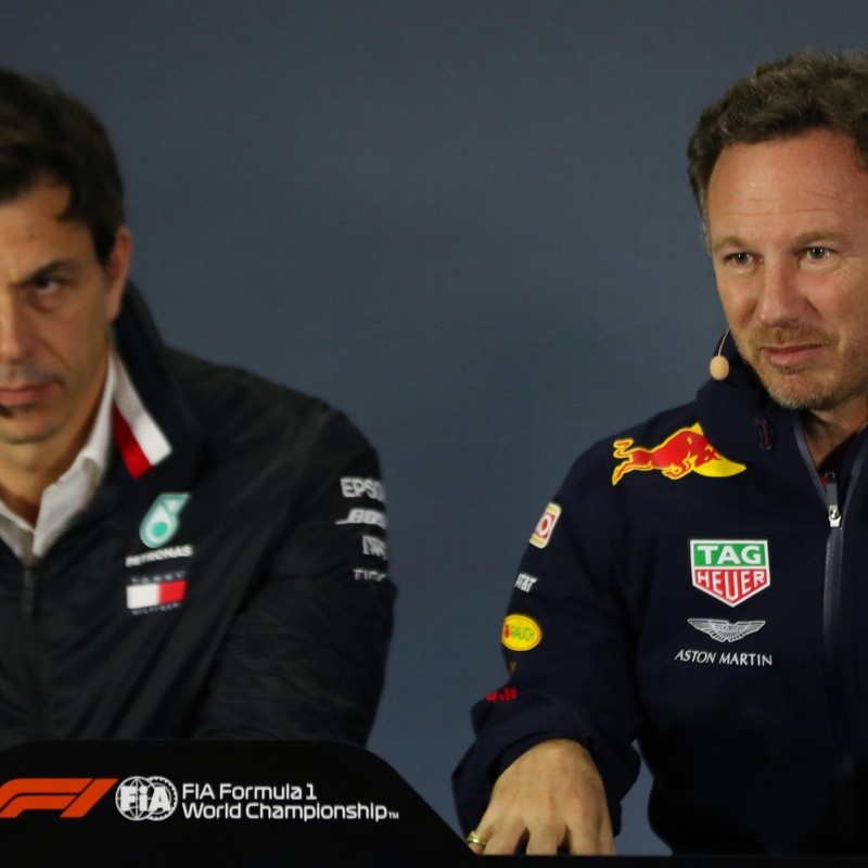 Revelan cómo fue el encuentro entre Christian Horner y Toto Wolff