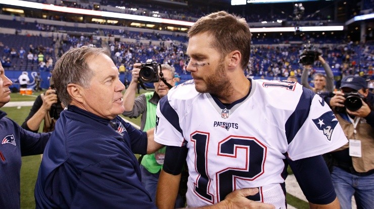 Bill Belichick y Tom Brady (Foto: Getty Images)