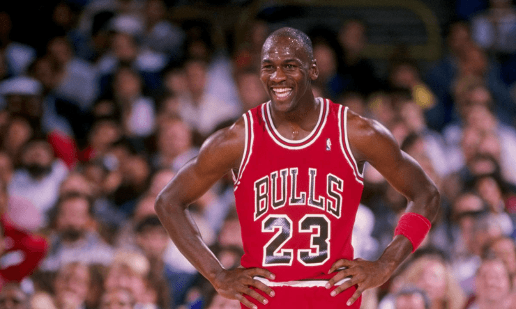 Mike Powell/ 1990 Getty Images - Michael Jordan tem uma carreira recheada de grandes atuações.
