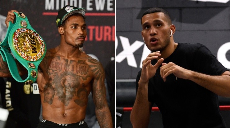 An explosive combo: Jermall Charlo and David Benavidez (Michael Owens & Charlo Emilee Chinn/Getty Images