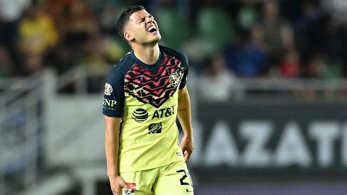 Richard Sánchez molesto en el partido Mazatlán vs América de la Liga MX Clausura 2022