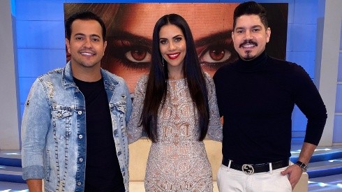 Henrique e Diego são entrevistados por Daniela Albuquerque
