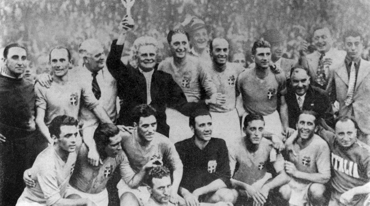 Italy, 1938 FIFA World Cup Champions. (Harro Schweizer/picture alliance via Getty Images)