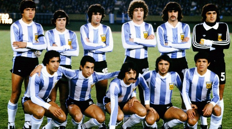 Argentina, 1978 FIFA World Cup Champions. (Peter Robinson/EMPICS via Getty Images)
