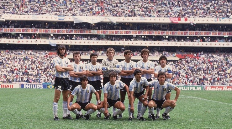 Argentina, 1986 FIFA World Cup Champions. (George Tiedemann/Sports Illustrated via Getty Images)