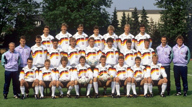 Germany, 1990 FIFA World Cup Champions. (Frank Leonhardt/picture alliance via Getty Images)