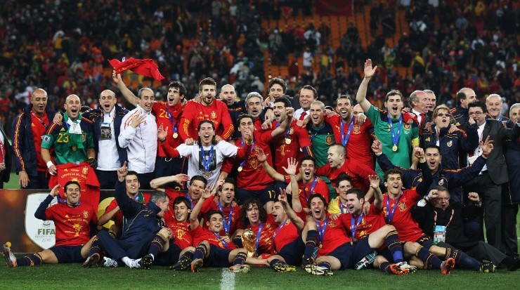 Spain, 2010 FIFA World Cup Champions. (Alex Livesey - FIFA/FIFA via Getty Images)