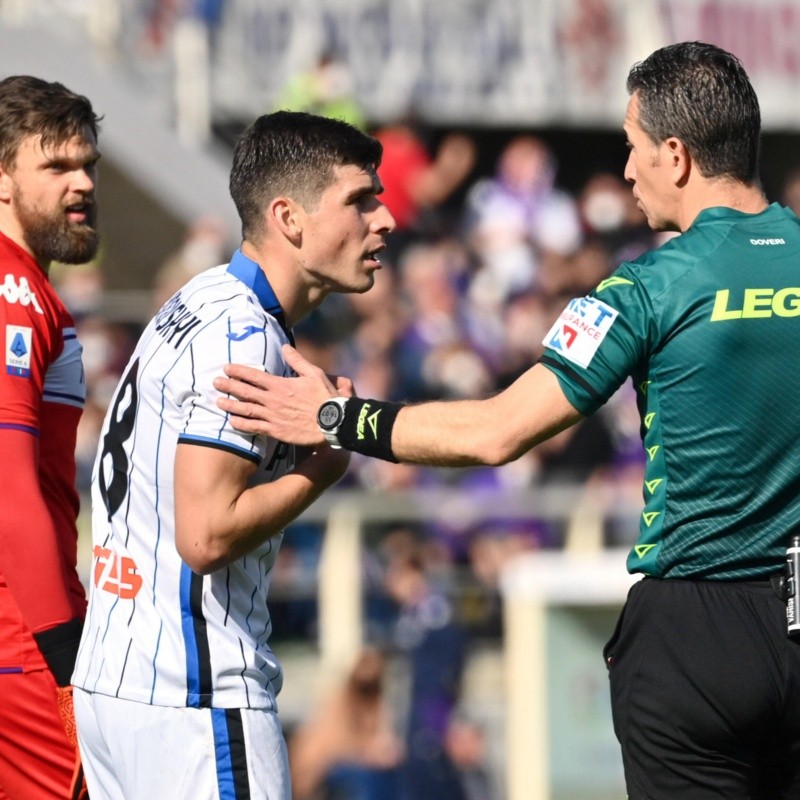 ¿Robo en la Serie A? El polémico gol anulado a Atalanta ante Fiorentina