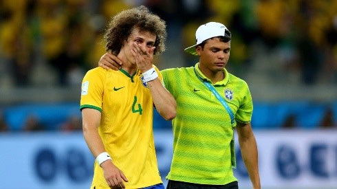 David Luiz tras la derrota 1-7 ante Alemania en el Mundial de Brasil 2014