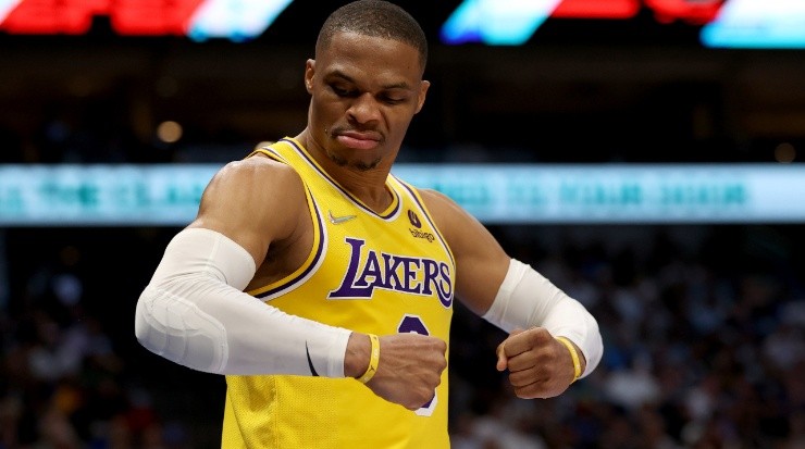 Russell Westbrook of the Los Angeles Lakers. (Tom Pennington/Getty Images)