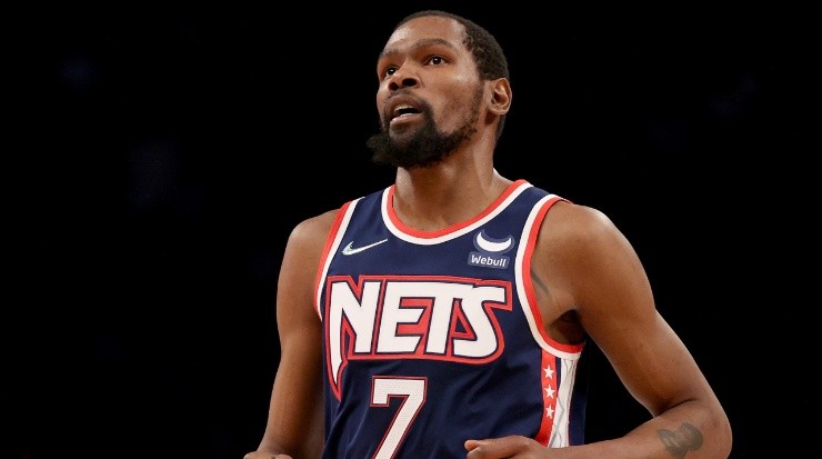 Kevin Durant of the Brooklyn Nets. (Elsa/Getty Images)