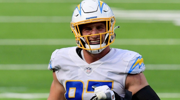 Joey Bosa of the Los Angeles Chargers. (Harry How/Getty Images)