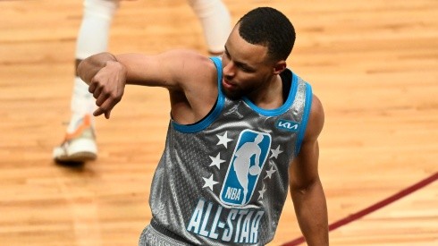 Stephen Curry en el NBA All-Star Game 2022