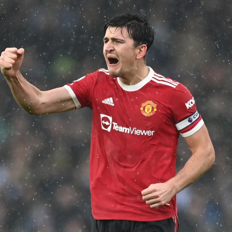 Maguire jugó un partido especial y tuvo un festejo especial