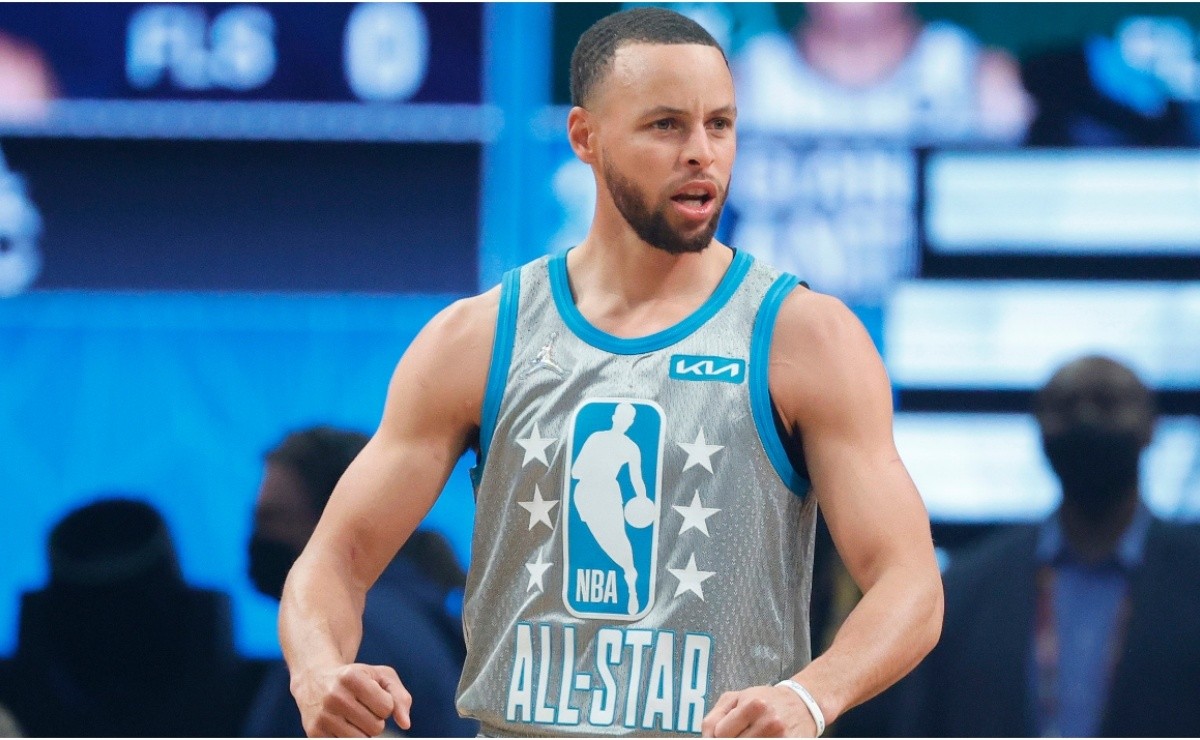 What record did Stephen Curry break at All Star 2022?