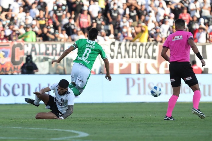 La infracción que a Esteban Pavez le costó la expulsión | Foto: Agencia Uno La infracción que a Esteban Pavez le costó la expulsión | Foto: Agencia Uno