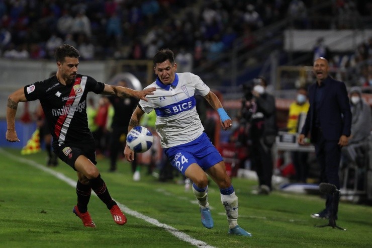 Parot ha tenido un buen inicio de torneo junto a los Cruzados | Foto: Agencia Uno 