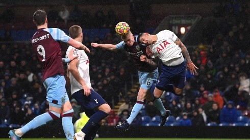 Ben Mee, el autor del gol de Burnley.