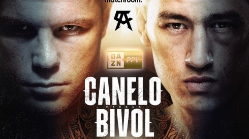 Canelo vs Bivol's official poster