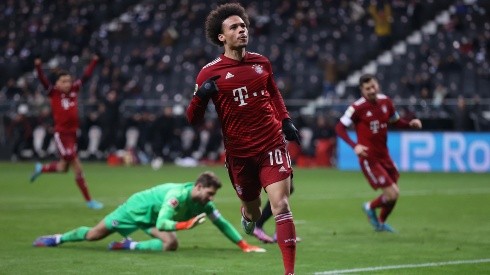 Sane - Frankfurt v FC Bayern Munich