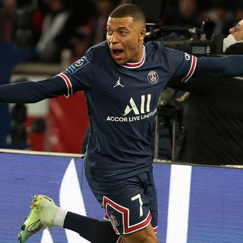 Kylian Mbappé se convirtió en el segundo máximo anotador de la historia de PSG