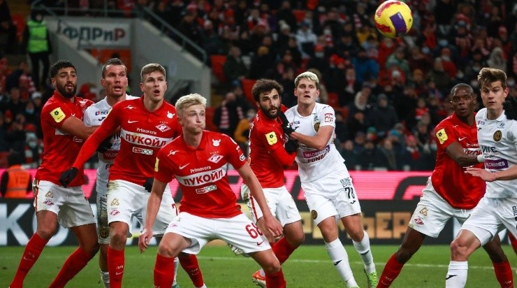 Spartak Moscow and CSKA Moscow (Photo by Sergei Fadeichev\TASS via Getty Images)
