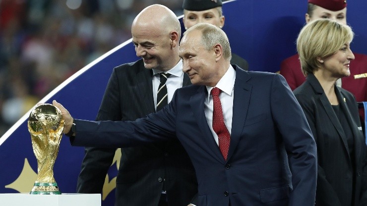 Vladimir Putin, Copa del Mundo