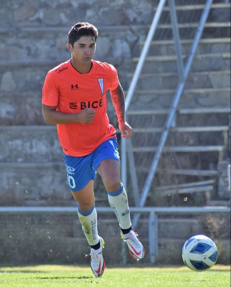 Felipe Gutiérrez vio minutos en este encuentro ante el SIFUP | Foto: Cruzados 