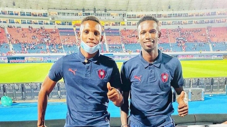 Adama Traoré y Dramané Diarra.