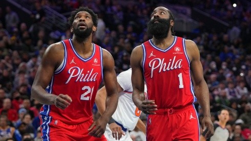 Joel Embiid and James Harden