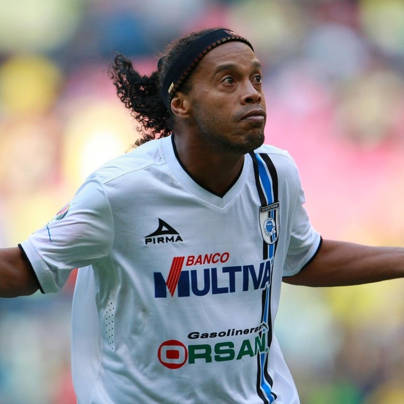 Americanista rogó a Ronaldinho para que le regalara su jersey