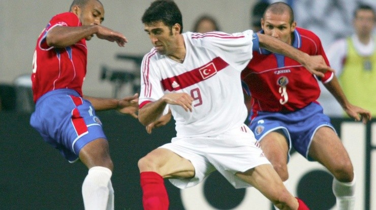Hakan Sukur, FIFA World Cup, 2002 (Andreas Rentz/Bongarts/Getty Images)