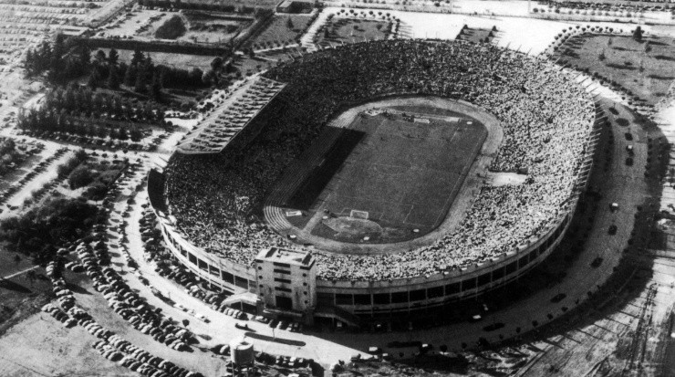 Nacional Stadium, FIFA World Cup Chile 1962. (Keystone-France/Gamma-Keystone via Getty Images)