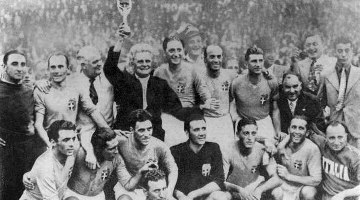 Italy, FIFA World Cup France 1938. (Getty Images)