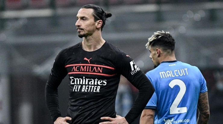 Zlatan Ibrahimovic of AC Milan (Photo by Piero Cruciatti/Anadolu Agency via Getty Images)