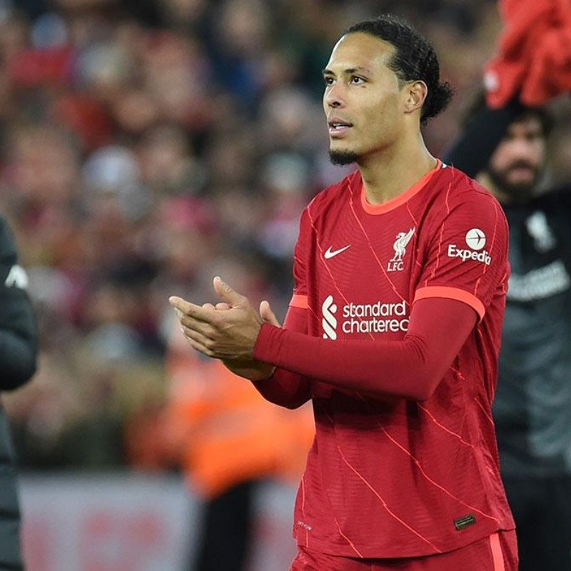 Virgil Van Dijk y sus impresionantes números en Anfield: no conoce la derrota