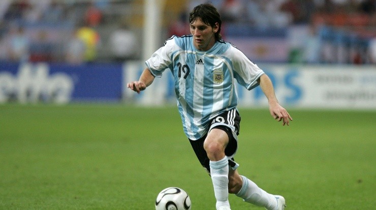 Lionel Messi in Germany 2006. (Cris Warren Little/Getty Images)