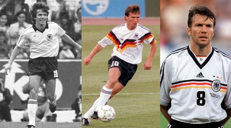 Lothar Matthaüs during his history in the FIFA World Cup. (Wolfgang Weihs & Frank Kleefeldt & Matthew Ashton/EMPICS / Getty Images)