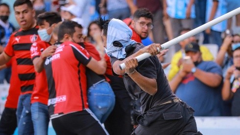 Incidente en el partido Querétaro vs Atlas