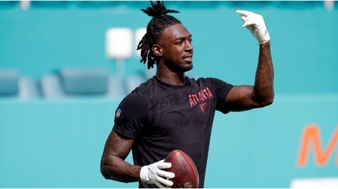 Atlanta Falcons wide receiver Calvin Ridley during the game against Miami Dolphins