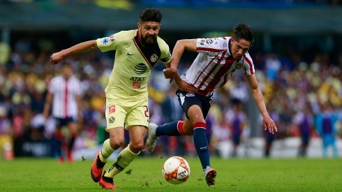 Oribe Peralta sacó a relucir su pasado con América contra Chivas