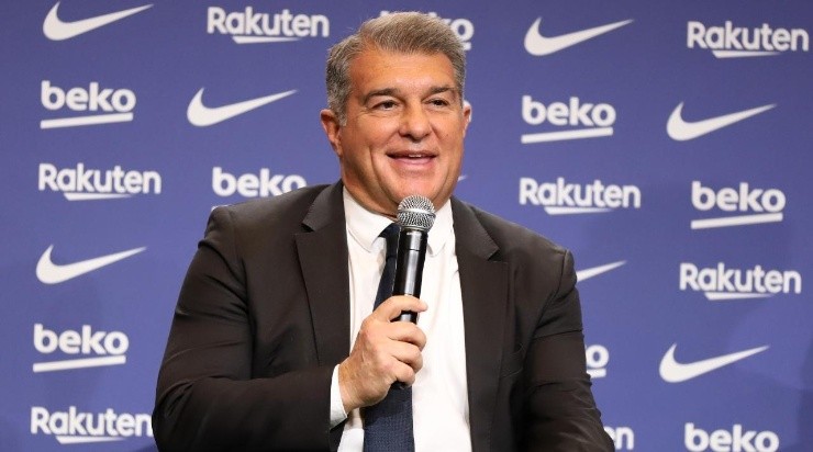 Joan Laporta of FC Barcelona (Photo by Xavi Urgeles/DeFodi Images via Getty Images)