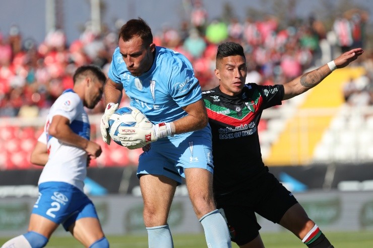 Pérez se enfoca en lo que será el próximo duelo de la UC ante Everton | Foto: Agencia Uno 