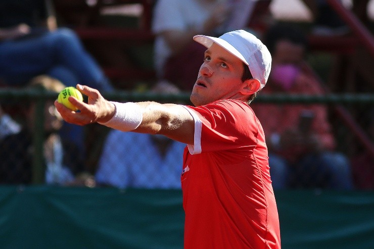 El tenista nacional no pudo consolidar su buen nivel mostrado en Copa Davis | Foto: Agencia Uno 