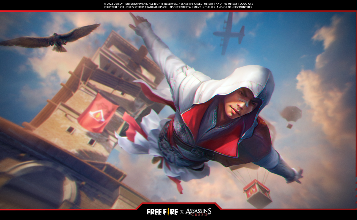 Free Fire erhält ein Assassin’s Creed-Event mit kostenlosen Skins
